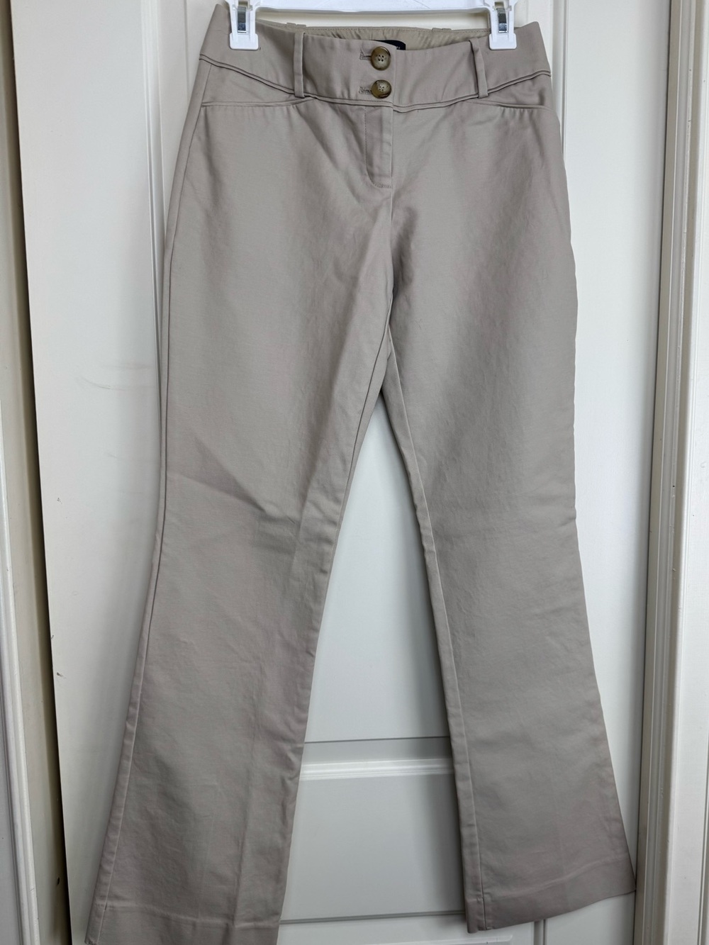 The Limited Lexie Fit Taupe Stretch Cotton Bootcut Pants Size 2 Workwear